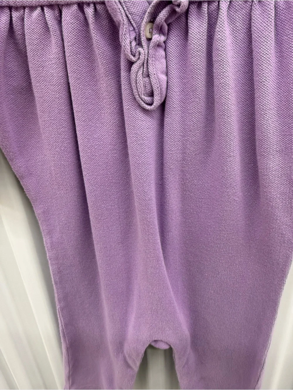 Ralph Lauren Purple Cotton Baby One-Piece 9 months